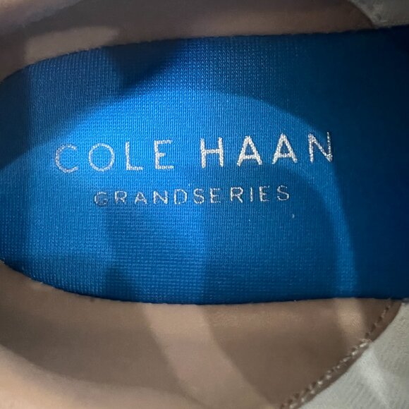 $190 Cole Haan GrandSeries Leather Sneakers White Zebra Haircalf Women’s 10B - Picture 7 of 9